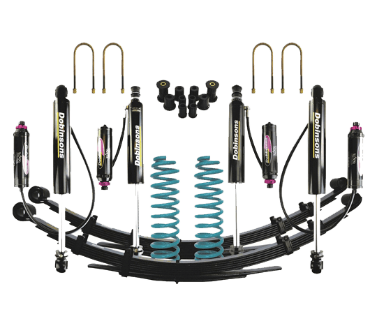 DOBINSONS MRA 4" Lift Kit Toyota LandCruiser 79 | 3-Way Adjustable