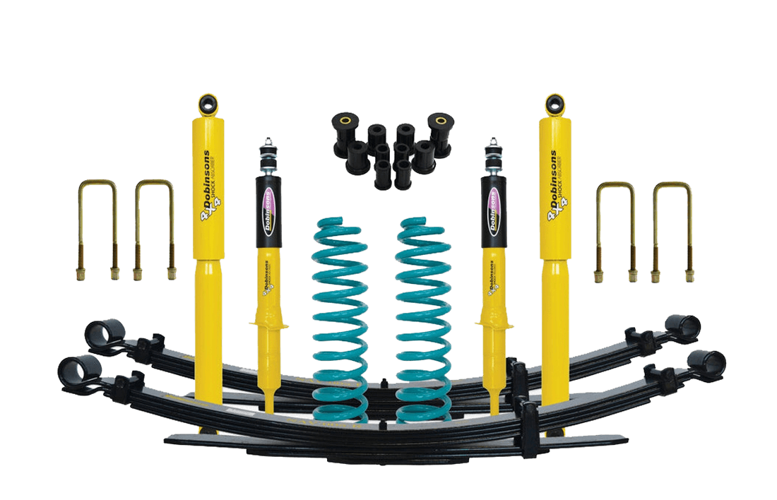 DOBINSONS Nitro Gas 4" Lift Kit Toyota Land Cruiser 79 Series | Heavy-Duty