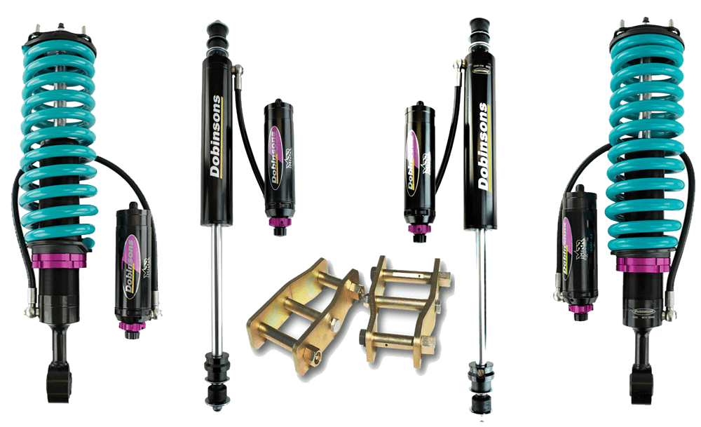 DOBINSONS MRA Adjustable Lift Kit Toyota Hilux N80 2015-ON | 3-Way Height