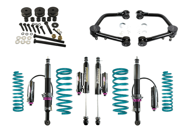 DOBINSONS 3" MRA Adjustable Lift Kit | Toyota LandCruiser 200 Series