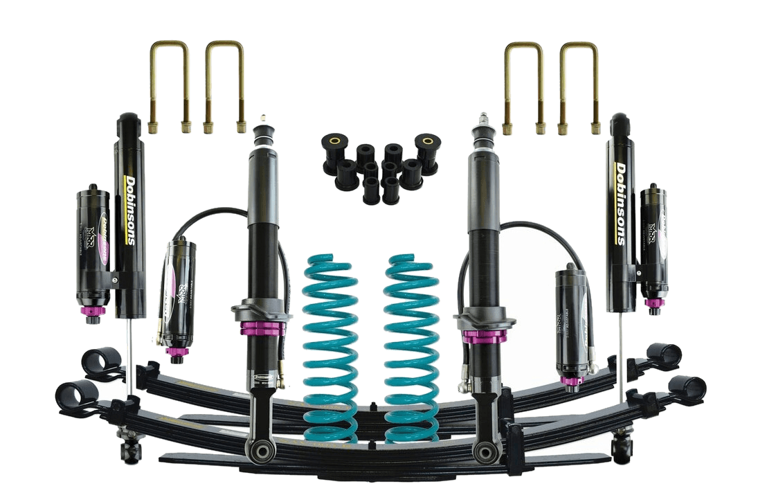 DOBINSONS MRA Adjustable 2" Lift Kit Mitsubishi Triton ML-MN | Adjustable Shocks